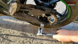 Kawasaki Ninja 650-Обслуживание цепи