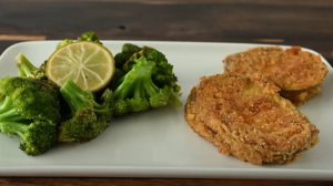 Обжаренные баклажаны с сыром и брокколи
