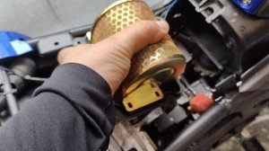 Замена воздушного фильтра на KOVE 500X