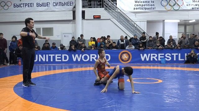 ВОЛЬНАЯ БОРЬБА ТУРНИРА РАДЖАПА ЖАНАЕВА-2024. Финал 38 кг ? смотреть онлайн