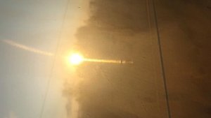 Из окна поезда.