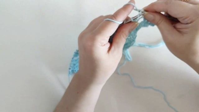 Ажурный узор.Описание.