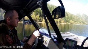 30.08-01.09.2019 г. Саяно-Шушенское водохранилище, катер Борус - 570