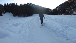 Тест-драйв пластиковых мини лыж с Али Экспресс