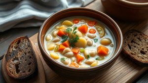 Густой, ароматный и невероятно вкусный: Греческий фасолевый Суп покорит Ваше сердце!