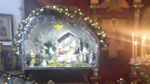 Рождественский вертеп.
Спасский храм, село Коларово