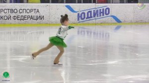 Файзуллина Есения. Кубок Акселя Казань 16 02 24. Первые шаги 2020