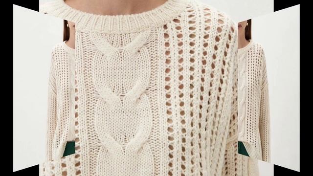 💕Шикарные пуловеры спицами. Схемы. смотреть онлайн