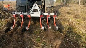 Испытание в реальных условиях (лесная борона ZKT-2500Л-1ПФ