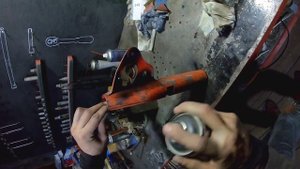 САМАЯ БЫСТРАЯ ПОКРАСКА МОТОЦИКЛА МИНСК 125