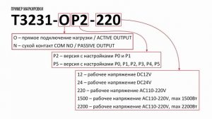 T3231 циклический таймер