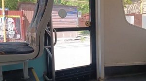 Эксклюзивный! Поездка на трамвае 71-911Е "City Star" / 4 маршрут / Улица Пушкинская - Ц. Рыное