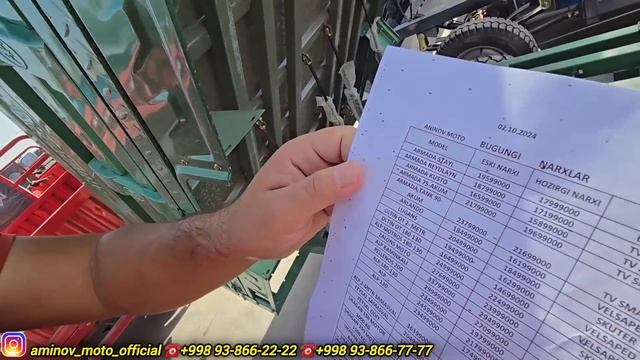 ТЕЗКОР! 10-ОКТЯБРДАН МОТОЦИКЛ НАРХЛАРИ УЗГАРДИ  БУТУН ?