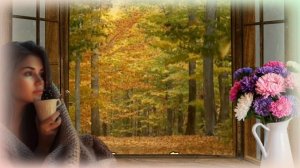 Чашка Кофе, Осень, Утро☕🍁Очень красивые стихи🎶Музы?