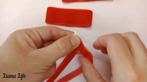 😍💕@Бантик из бархатной ленты🎀 DIY Velvet ribbon Bow