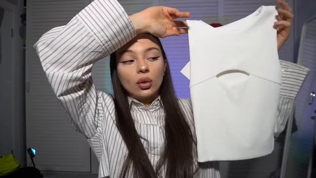 Топ с вырезом в рубчик смотреть онлайн