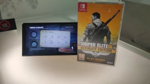 Sniper elite 3 картридж запускаю на nintendo switch oled
