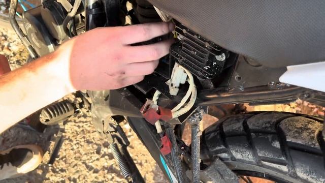 Замена реле стартера на Shineray Почему не крутит стартер смотреть онлайн