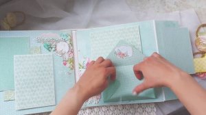 Детский альбом из цветочных коллекций "Улыбка весны","?