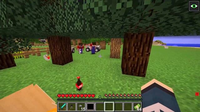 ЗАСНЯЛИ МИМИКА НА СКРЫТЫЕ КАМЕРЫ В МАЙНКРАФТ НУБ И ДЕВ смотреть онлайн