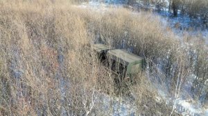 Пробираемся на Вездеходе Ветер через гигантский куст?