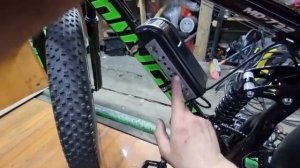 ЭлектроФетбайк 26" на основе узлов и з/kugoo kirin v5 и samik BK20.