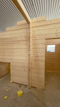 Собрали яркую баню 5х4 м