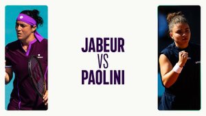 10.05.2025. Жасмин Паолини - Онс Жабер. WTA 1000 Rome. Jasmine Paolini - Ons Jabeur