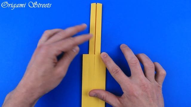Как сделать кинжал из бумаги. Оригами кинжал