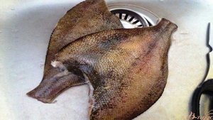 Жаренная камбала