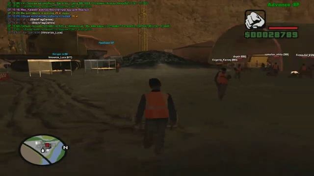 Advanc-rp|Green Server| Серия #1 Я бомж
