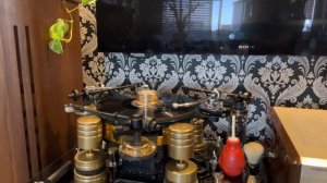 Tannoy Canterbury SE - Accuphase - System Deck ll - Shure cartridge - SME Tonearm Plays Dire Strait