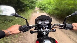 Bajaj Boxer 150 Enduro / Выезд на бездорожье / Испытание резины Ken