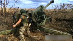 Артиллерия 1430-го полка ВС РФ отразила атаку украински?