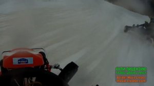 Первый заезд шипы 14.01.18 г. Слободской. Зимний картинг.