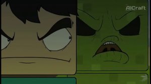 Эпический МайнКвест 1   'Встреча Стива и Крипера' Майнкрафт Анимация