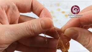 Мастер - класс "Серьги виноград с бусинами цитрина"