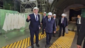 Путин посетил строящуюся Курскую АЭС-2