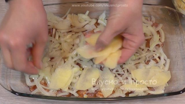 ИДЕЯ для ОБЕДА или УЖИНА!  ВКУСНЕЙШИЙ КАРТОФЕЛЬ С МЯСО?