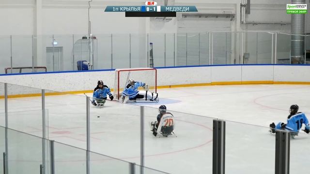 22.01.23. ПРЯМОЙ ЭФИР. Турнир по следж-хоккею. «Медведи (г.Киров) – «Крылья мечты» (г. Пенза) смотреть онлайн