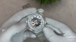 ОБЗОР ЧАСОВ G-SHOCK GA-110 | СИНХРОНИЗАЦИЯ СТРЕЛОК И НАСТРОЙ?