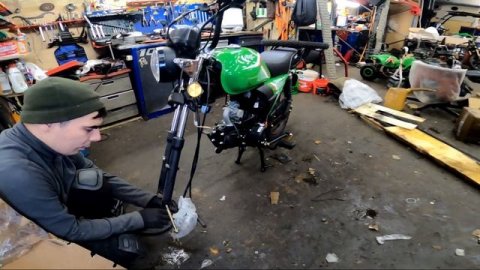 Инструкция к сборке мопеда АЛЬФА