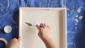 Рельефный рисунок ШПАКЛЕВКОЙ. Бесплатный мастер-клас?