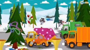 МУЛЬТИКИ ПРО МАШИНКИ. Мусоровоз Уборкин Маленькая Маш