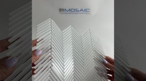 Мозаика CHEVRON WHITE