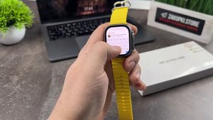 ОБЗОР ANDROID WATCH HK ULTRA ONE | КОПИЯ APPLE WATCH ULTRA 2 | ЛУЧШЕ X 9 CALL