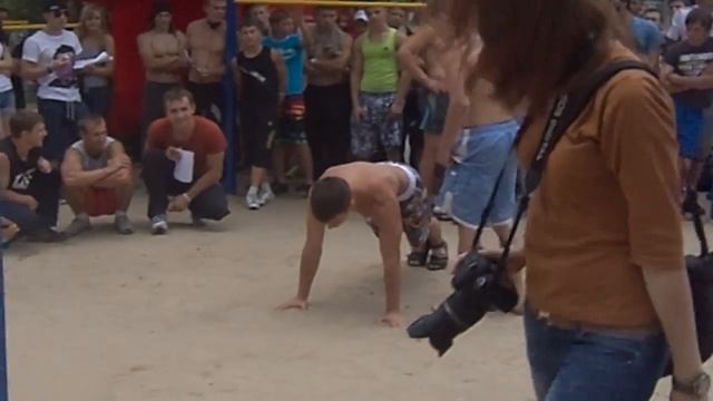 Выступление на соревнованиях по Street Workout16062012Kharkov