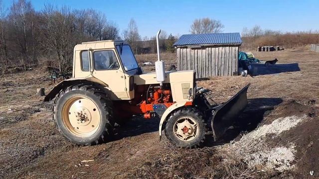МТЗ  82 подготовка к ремонту оси качения