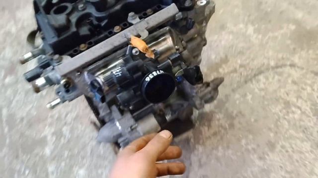 Двигатель 1KR-FE для снегохода с самодельным впуском. смотреть онлайн