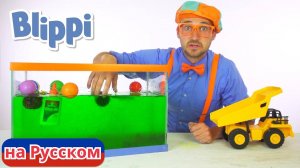 Утонет или всплывёт   Блиппи на Русском   Изучай этот Мир вместе с Блиппи   Blippi